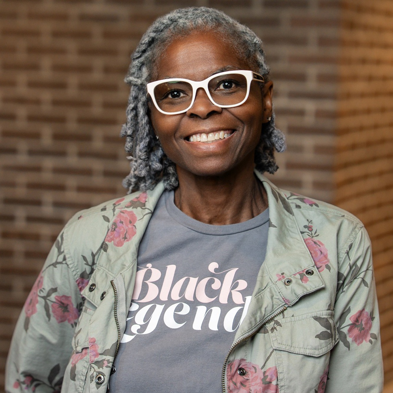 adult with nice smile after braces